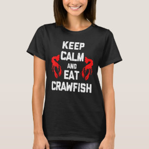 Rivierkreeften Crawdad Mudbug Cajun Boil Seafoo T-shirt