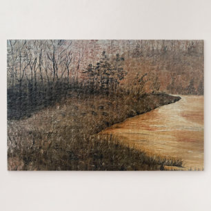 rivierlandschap legpuzzel