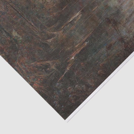 Rivierlandschap van Julia Beck Tissuepapier (Detail)