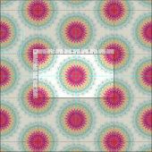 riviermandala stof (Delen)