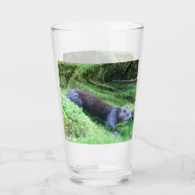 Rivierotter Rustige Waterkant Dier Kunst Natuur