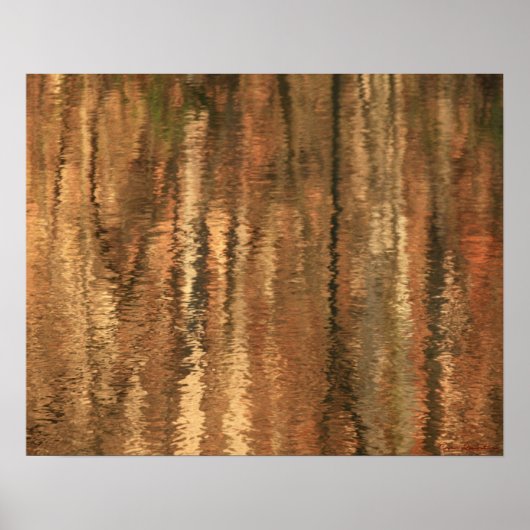 Rivierreflecties 1 Poster (Voorkant)