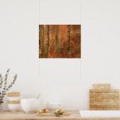 Rivierreflecties 2 Poster (Keuken)