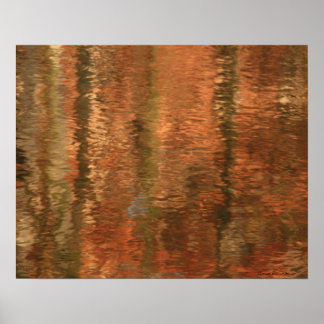 Rivierreflecties 2 Poster