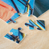 rivierspiegel legpuzzel (Zijkant)