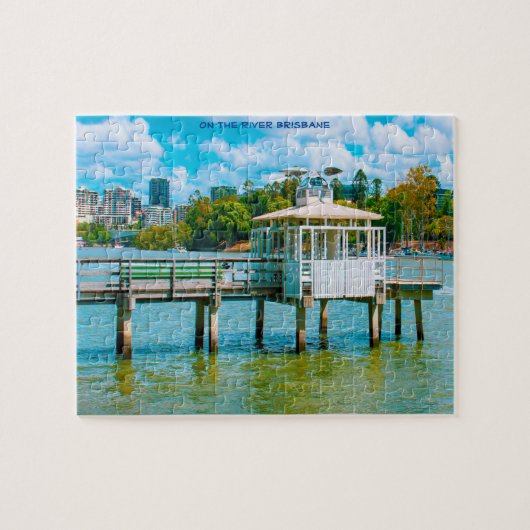 Riviersteiger Brisbane Legpuzzel (Horizontaal)