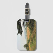 Riviervloed aan de Kaap Blanco, oregon kust Bagagelabel (Voorkant (verticaal))