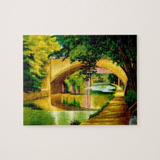Rivierwandeling Legpuzzel (Horizontaal)