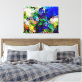 RIVIERWATER CANVAS AFDRUK (Insitu (Slaapkamer))