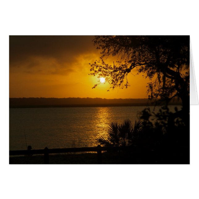 rivierzonsondergang (Voorkant Horizontaal)
