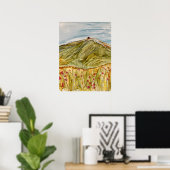 Rivington Pike Horwich-impressionist Poster (Thuiskantoor)