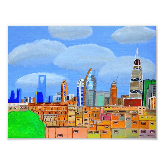 Riyadh Foto Afdruk (Voorkant)