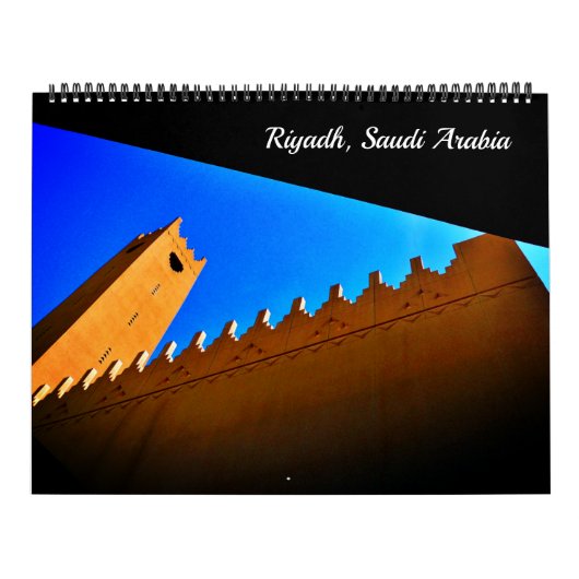 Riyadh, Saudi-Arabië Kalender (Hoes)