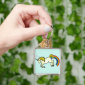 Riyah-Li Design Rainbow Pooping Unicorn Sleutelhanger (Hand)
