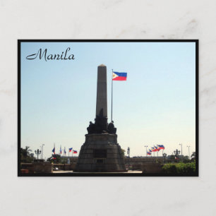 rizal monument briefkaart