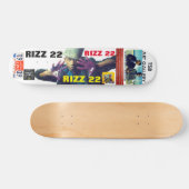 RIZZ 22 Skateboard, 7¾-inch deck Skateboard (Horizontaal)