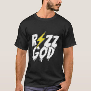 Rizz God Trap Drip Rap Coon Emote Populair Streame T-shirt