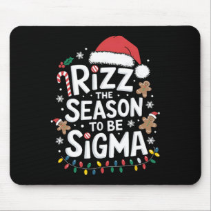 Rizz wordt de nieuwe Sigma Gen Alpha Xmas Santa C Muismat