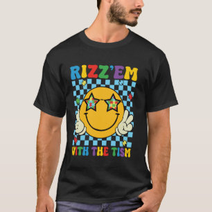 Rizz ze met het Tism Grappig Autisme Bewustzijn Jo T-shirt