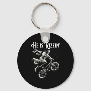 Rizzler krijgt lucht grappig Rizz hij is Rizzin Je Sleutelhanger
