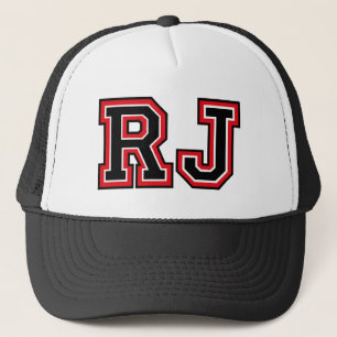 "RJ" Monogram Trucker Pet