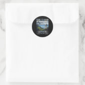 RJC Road tot Hana Survivor Maui Hawaii Trip Advent Ronde Sticker (Tas)