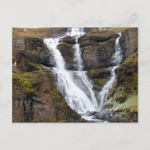 Rjukandi waterval, IJsland Briefkaart