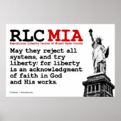 RLC MIA Poster 36" x 24" (Devant)