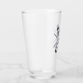 RLCC Pint Glasses - Argyle Golf Logo Glas (Rechts)