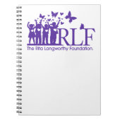 RLF-Logo-laptop, 80 pagina's Notitieboek (Voorkant)