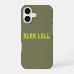 RLRR LRLL Drumstokken Band Drum Drummer Grappig iPhone 16 Hoesje