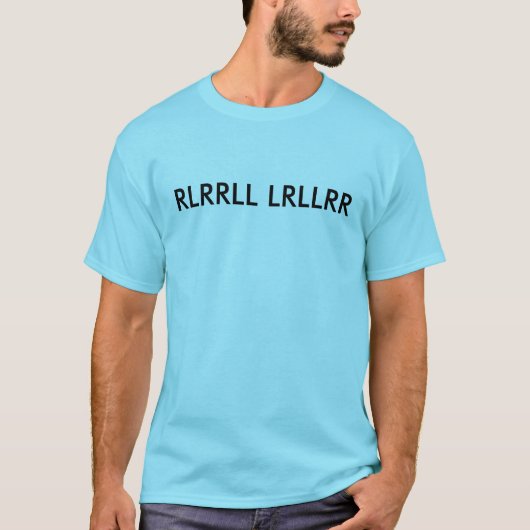RLRRLL LRLLRR T-SHIRT (Voorkant)