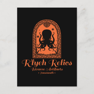 R'lyeh Relics Innsmouth Antieke Briefkaart