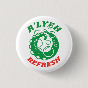 R'lyeh Wasmiddel Innsmouth Lovecraft Ronde Button 3,2 Cm