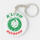 R'lyeh Wasmiddel Innsmouth Lovecraft Sleutelhanger (Achterkant)