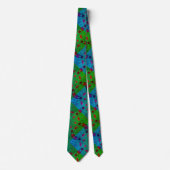 rmdesignflo55 cravate BLUE VERT CUTE Cravate (Devant)