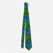 rmdesignflo55 cravate BLUE VERT CUTE Cravate (Dos)