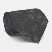 rmdesignflo55 cravate  NOIR PROFOND GRIS CUTE Crav (Roulé)