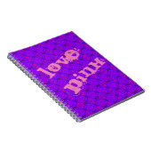 rmdesignflo55 LOVE PINK MANDALA CARNET (Côté Droit)