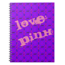 rmdesignflo55 LOVE PINK MANDALA CARNET