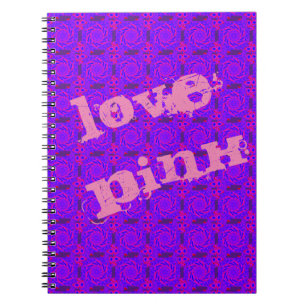 rmdesignflo55 LOVE PINK MANDALA CARNET