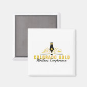 RMFW's CO Gold Writers Conference Items Magnet (Recto/Verso)