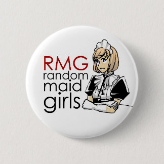 RMG Random Maid Girls Ronde Button 5,7 Cm