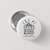 RML 90e Anniv-Buttonnen Ronde Button 3,2 Cm (Voorkant /achterkant)