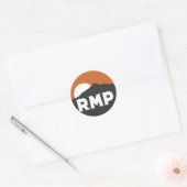 RMP-stickers Ronde Sticker (Envelop)