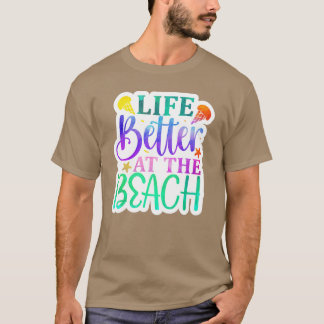 Rms006110 Het leven beter bij het strand01 T-shirt