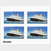 RMS Alcantara Rechthoekige Sticker (Vel)