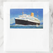 RMS Alcantara Rechthoekige Sticker (Tas)