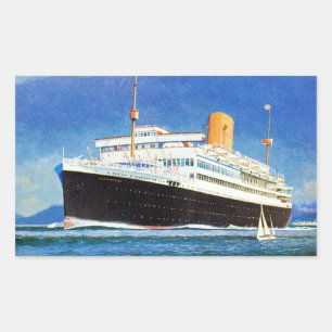 RMS Alcantara Rechthoekige Sticker