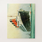 RMS Aquitania Lijnschip Legpuzzel (Verticaal)